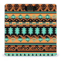 Smart Scale for Body Weight Digital Bathroom Weighing Scale Energy Saving Scale Geometric Ethnic Tribal Navajo Aztec