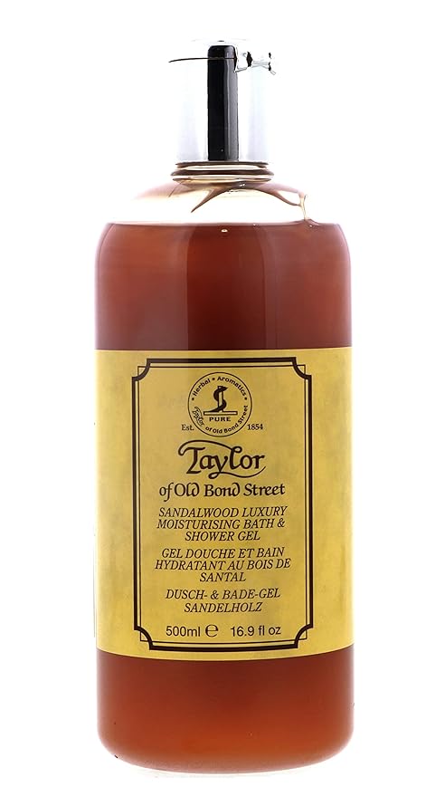 Taylor of Old Bond Street Sandalwood Moisturizing Bath and Shower Gel 500 ml