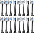 Toothbrush Heads HX9034 Compatible for HX3211 HX3281 HX6220 HX6211 HX6231 HX6250 HX6252 HX9322 HX9331 HX9334 HX6253 HX6530(Brown)