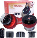 6-in-1 Cupping Set Remote Control Smart Electric Cupping Therapy Massager with Red Light and Heat Portable Suction Cupping Device for Pain Relief Perfect Festival Gifts for Husband&ampMen