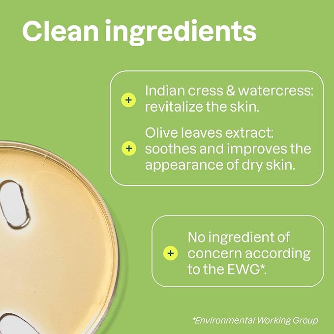 Bundle of ATTITUDE Body Wash EWG Verified Dermatologically Tested Plant and Mineral-Based Vegan Personal Care Products Nourishing Olive Leaves 16 Fl Oz + Body Cream Olive Leaves 8 Fl Oz
