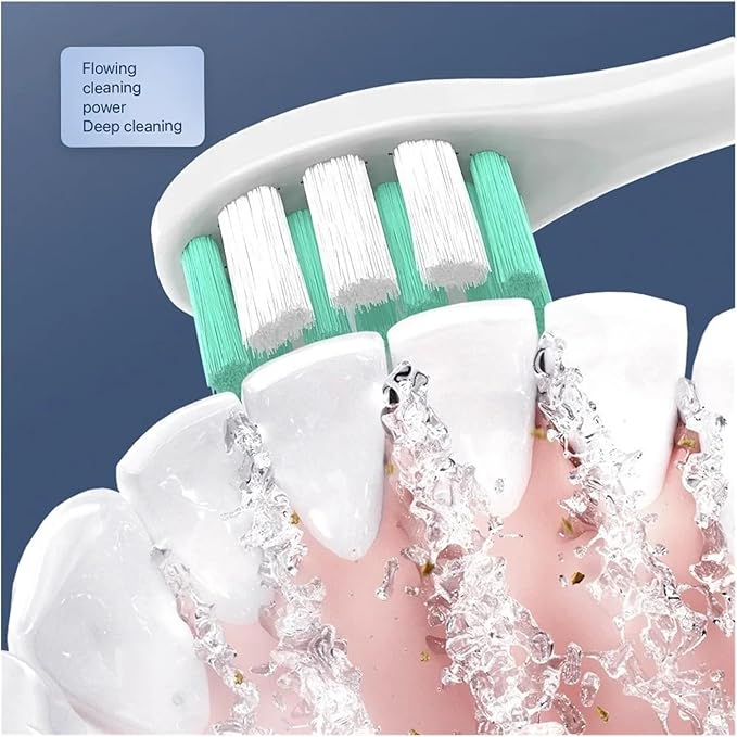 12pcs Replacement Toothbrush HeadCompatible for NX7000 Soft Bristle Nozzles Brush