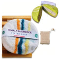 Handmade Felted Essential oil SoapHandcrafted Felted SoapUnique Bathroom DecorTibetan Yak Milk and WoolFacial Cleanser Body Wash 100g (Good Karma)