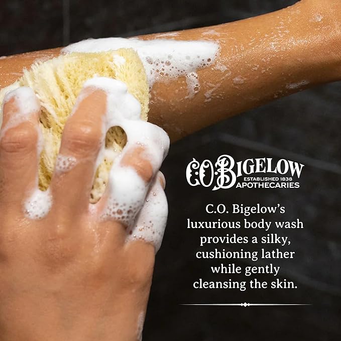 C.O. Bigelow Iconic Collection Amber Body Wash Scented Shower Gel with Coconut Oil and Aloe Vera 10.5 fl oz