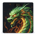 Chinese Dragon Scale for Body Weight Safe Rounded Corners Tempered Glass Digital Bathroom Scale LED Display 400lb Capacity Weight Scales with High Precision Sensors
