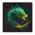 Green Dragon Scale for Body Weight Sturdy Tempered Glass Weighing Scales with LCD Display Accurate Digital Bathroom Scale Convenient Body Fat Smart Scales Easy Read