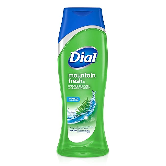 Dial Body Wash Mountain Fresh 16 Fl Oz (Pack of 6)
