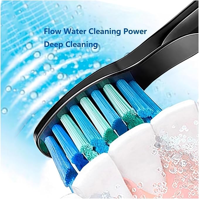 Replacement Electric Toothbrush Head Bristle Brush Refill Compatible with Fairywill FW-D1/FW-D3/FW-D7 Toothbrush Refills(20 PCS PK)