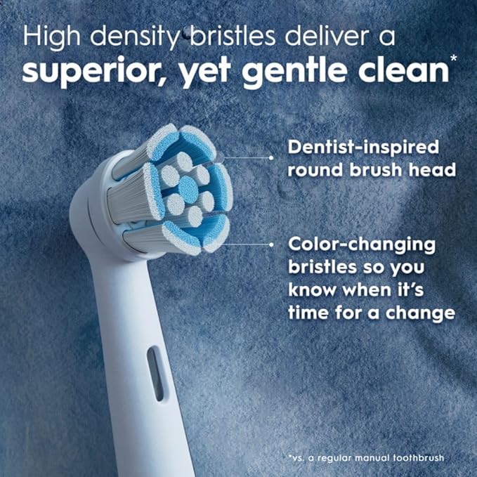 Oral-B iO Ultimate Clean Replacement Brush Heads 5 Count 4 Ultimate Clean + 1 Gum &amp Sensitive White