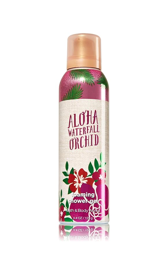 Bath and Body Works Foaming Shower Gel Aloha Waterfall Orchid