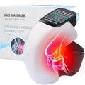 DEITY Knee Massager Smart with Heat Vibration 3D Massage Red Light 4-in-1 Cordless Portable Knee Massager with LED Large Screen Gifts for Grandma &amp Grandpa