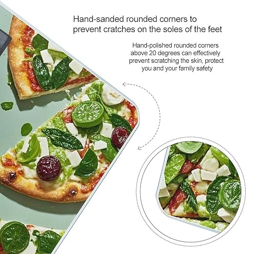 Green Pizza Slices Scale for Body Weight Smart Scales Digital Bathroom Scale High Precision Weighing Scales with Large Display Weighing Machine for People