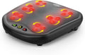 Snailax Shiatsu Foot Massager with Heat Washable Cover Kneading Foot &amp Back Massager Heated Feet Warmer Electric Feet Massager Machine for Plantar Fasciitis