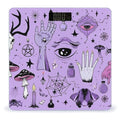 Smart Scale for Body Weight Automatic Switch Digital Bathroom Weighing Scale Witch Witchcraft Goth Skull Mushroom