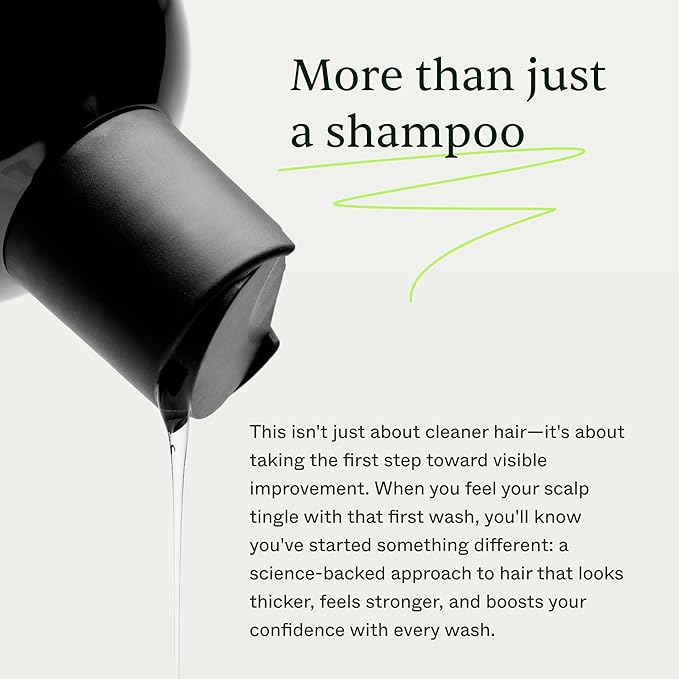 Scandinavian Biolabs Bio-Pilixin® Shampoo For Men | Strengthens Hair Helps Greasiness Balances Scalp Eucalyptus Aroma Dermatologically Tested Made in Denmark 250 mL/ 8.8 Oz