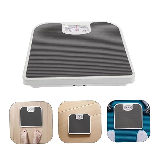 Elegant Analog Bathroom Scale Accurate Weight Measurement Tool for Women Newborns