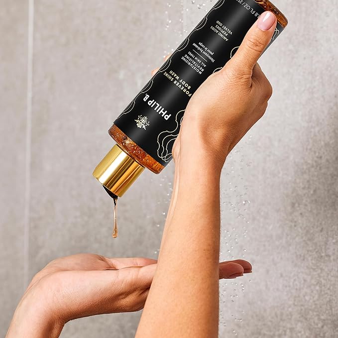 PHILIP B. Forever Shine Luxury Body Wash - Moisturizing and Revitalizing 11.8 oz (350ml)