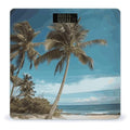 Beach Coconut Tree Scale for Body Weight Digital Bathroom Scale Precision Smart Weighing Scales with Clear LED Display Accurate High Precision Scales Weighing Machine