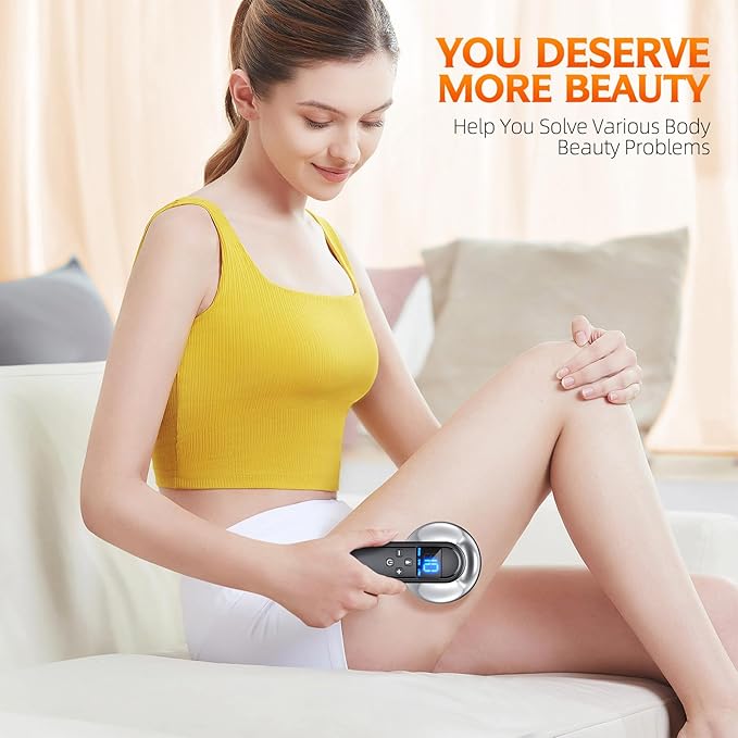 COMEBY Body Sculpting Machine - Professional Handheld Cordless Cellulite Massager - Suitable for Belly Neck Legs Hip Arms