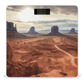 Landscape of Monument Valley Smart Scale for Body Weight Accurate Bathroom Scale with LED Display Digital Weight Scales Weighing Machine High Precision Scales for Bath Home