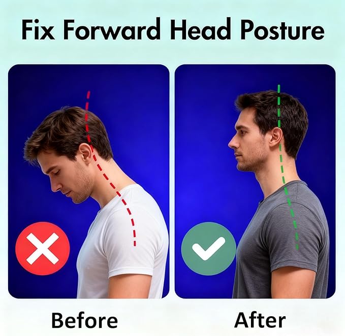 Neck Massager Rechargeable 3 in 1 Neck Massager Electric Cervical Pillow Hump for Shoulder Heating &amp Stress Relieving Ergonomic Memory Foam Pillow (Space Gray)