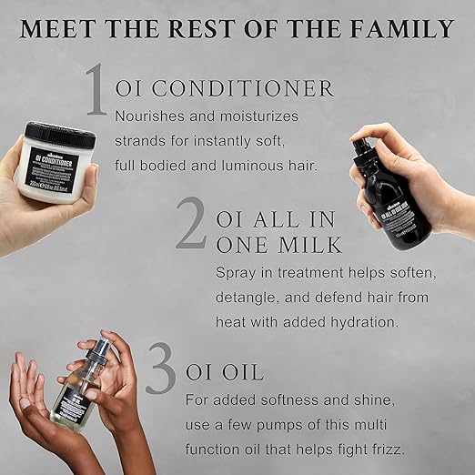 Davines OI Body Wash Gently Cleansing Moisturizing Body Wash for All Skin Types - Hydrates &amp Softens Skin with Antioxidant Roucou Oil - Rich Creamy Foam with Signature OI Scent 9.47 Fl Oz