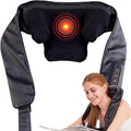Neck and Shoulder Massager for Pain Relief Deep Tissue Lower Back Massage Cordless Neck and Back Massager with Heat Electric for Pain Relief Shiatsu Chair Office Home Car Gift