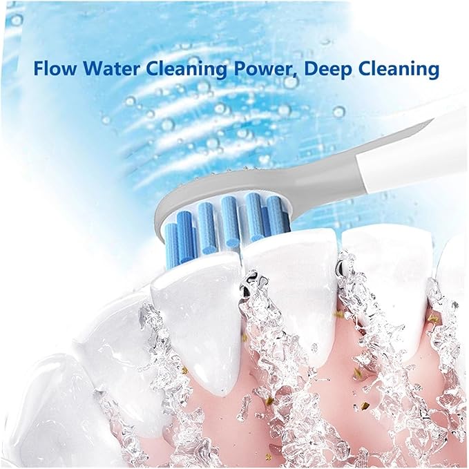 4 Pcs/Pack Replacement Brush HeadsCompatible for Q3 Q3S Q1 Children's Toothbrush Head Soft Bristles Shock-Absorbing