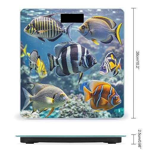 Different Fish Scale for Body Weight Smart Scales Digital Bathroom Scale High Precision Weighing Scales with Large Display Weighing Machine for People