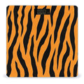 Automatic Switch Digital Bathroom Weighing Scale Smart Scale for Body Weight Tiger Stripes Animal Print