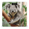 Cute Koala Scale for Body Weight Sturdy Tempered Glass Weighing Scales with LCD Display Accurate Digital Bathroom Scale Convenient Body Fat Smart Scales 400lb