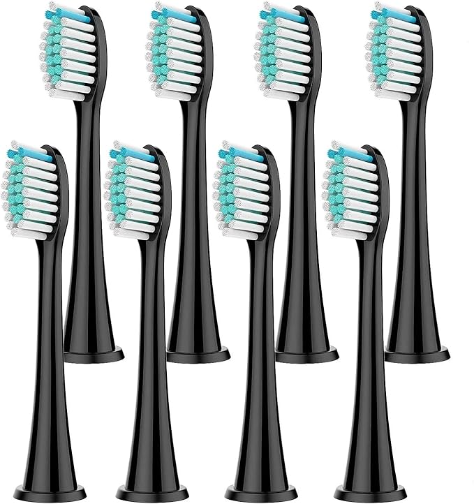 Replacement Brush Heads Compatible For Philips Sonicare DiamondClean HX3/HX6/HX9 Series Electric Toothbrush Heads HX6064(4Pcs White)