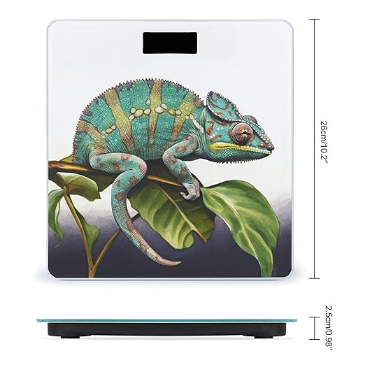 Chameleon Scale for Body Weight Smart Scales Digital Bathroom Scale High Precision Weighing Scales with Large Display Weighing Machine for People