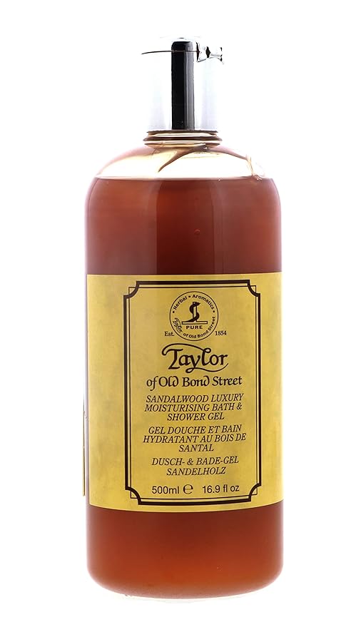 Taylor of Old Bond Street Sandalwood Moisturizing Bath and Shower Gel 500 ml
