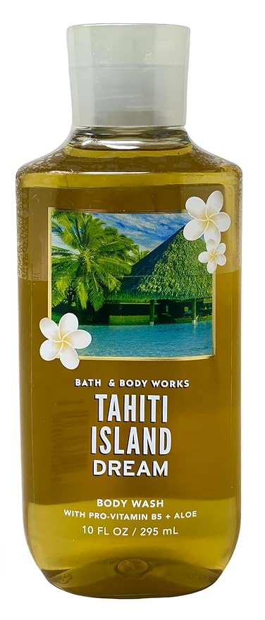 Bath &amp Body Works Tahiti Island Dream Body Wash and Daily Nourishing Body Lotions with a Fresh Forest Bar Soap