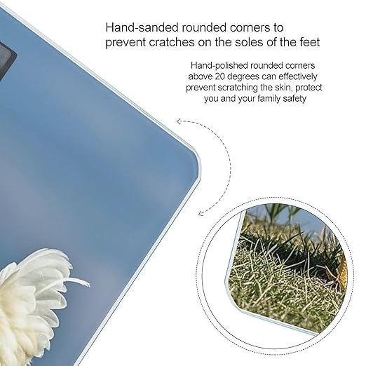Animal Chickens Smart Scale for Body Weight Accurate Bathroom Scale with LED Display Digital Weight Scales Weighing Machine High Precision Scales for Bath Home