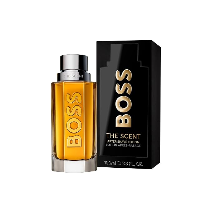 Hugo Boss The Scent Aftershave – With Notes of Ginger Manika Fruit &amp Leather Accords – 3.3 Fl Oz.