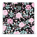 Cute Pink Rose Mix Leopard Scale for Body Weight Sturdy Tempered Glass Weighing Scales with LCD Display Accurate Digital Bathroom Scale Convenient Body Fat Smart Scales Easy Read