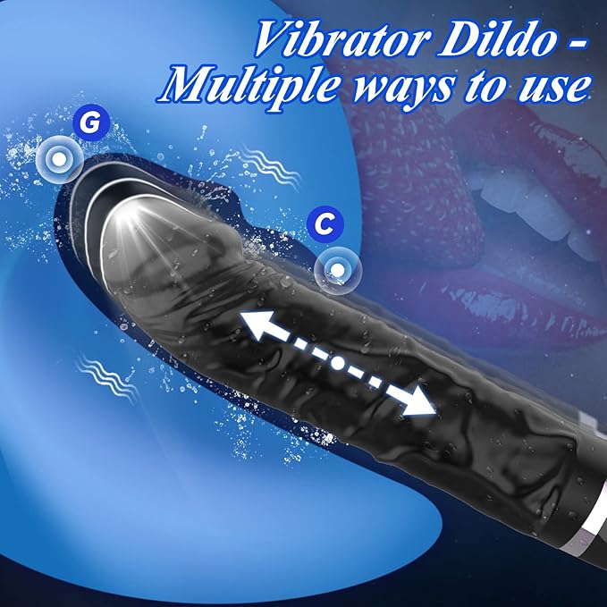 Portable Vibrating Massager -Clitioral Sucker Relaxes Muscles Heating Modes Viboators Toy Couples- for Body and Back Foot Silent Personal for Sports Massage Adult Tools Relaxation t34213 (Black)
