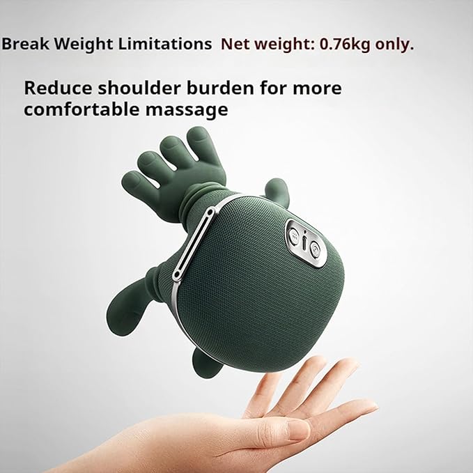 Neck Massager with Hands -Bionic Human Hand 4d Kneading Massage Relieves Neck Stress and Fatigue Relaxes Muscles Adjustable Intensity