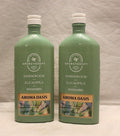2 Pack SHOWER GEL WASH ALOE VITAMIN E 10 OZ (Sandalwood Eucalyptus Mandarin Body Wash &amp Foam Bath)