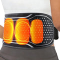 Lower Back Massager with HeatHeating Pad for Back with Auto-Inflatable MassagerCordless Back Massager with 3 Vibration and 4 HeatPortable Heated Pads for Lower Back ReliefGift for Women Men Family