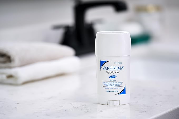 Vanicream Aluminum-Free Gel Deodorant - 2 oz - Unscented Formula for Sensitive Skin &amp Gentle Body Wash -12 fl oz - Formulated Without Common Irritants for Those with Sensitive Skin