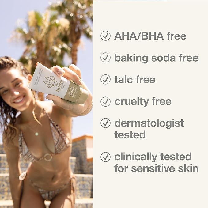 Hume Supernatural Vanilla Daze Body Care Set – 3-Piece Gift Bundle with Aluminum-Free Whole Body Balm Dry Body Oil &amp Body Wash – Plant-Based Sensitive Skin Friendly