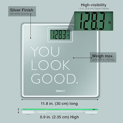 Digital Glass Scale - You Look Good