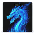 Automatic Switch Digital Bathroom Weighing Scale Smart Scale for Body Weight Blue Fire Flame Dragon