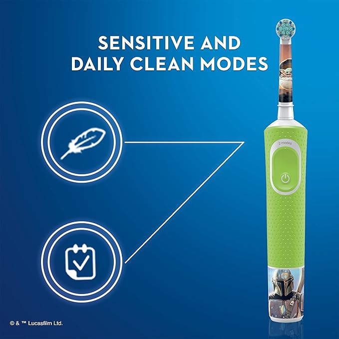 Oral-B Kids Electric Toothbrush featuring Star Wars for Kids 3+