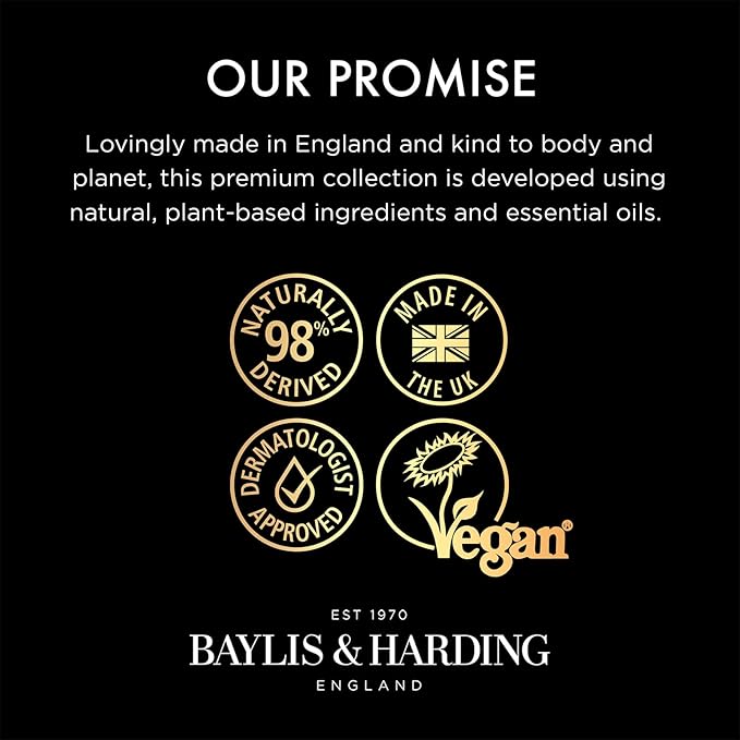 Baylis &amp Harding Goodness Coconut Vanilla &amp Shea Natural Body Wash 16.9Fl.oz Pack of 3 - Biodegradable Formula