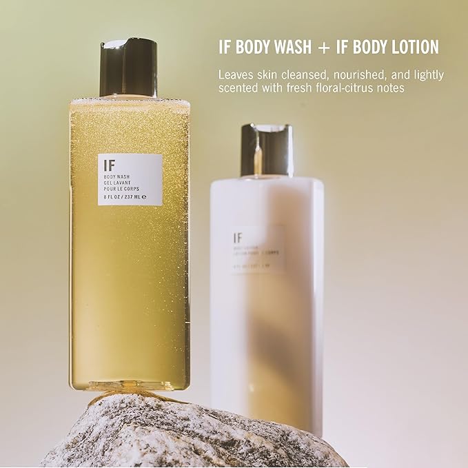 APOTHIA | IF Hand &amp Body Wash | Modern White Floral &amp Citrus | Naturally Derived Ingredients | Paraben &amp Sulfate Free | 8 oz