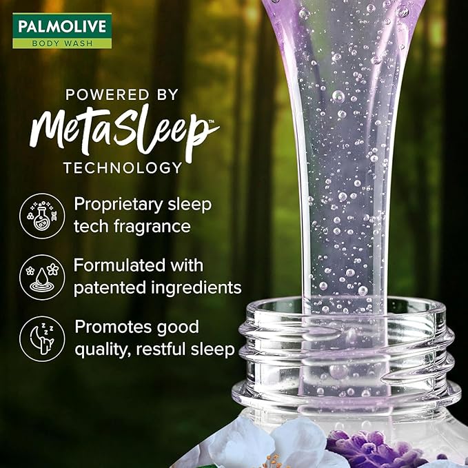 Pal..molive Moments Range Restful Sleep Body Wash 750ml Shower Gel